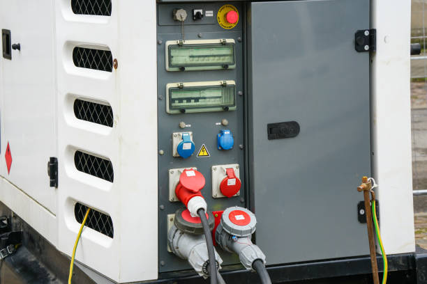 Home fully powered by a backup generator during an outage
