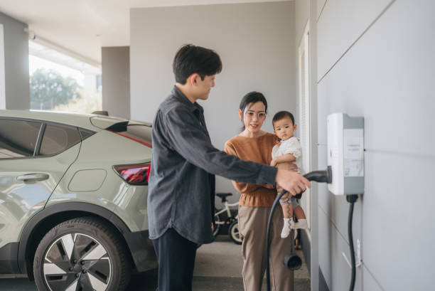 EV Charging Station Hook-Up Installation by Service Trade Pros