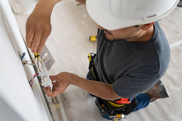 Electrician working on panel in Marco Island, FL